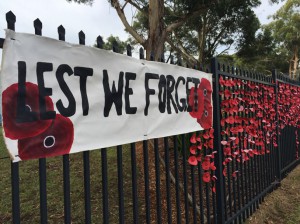 Lest we forget