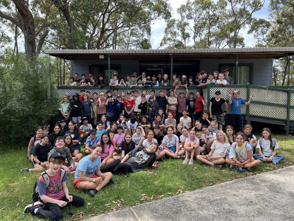 Year 7 Group at camp