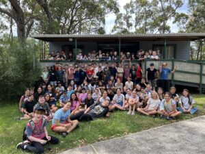 Year 7 Group at camp