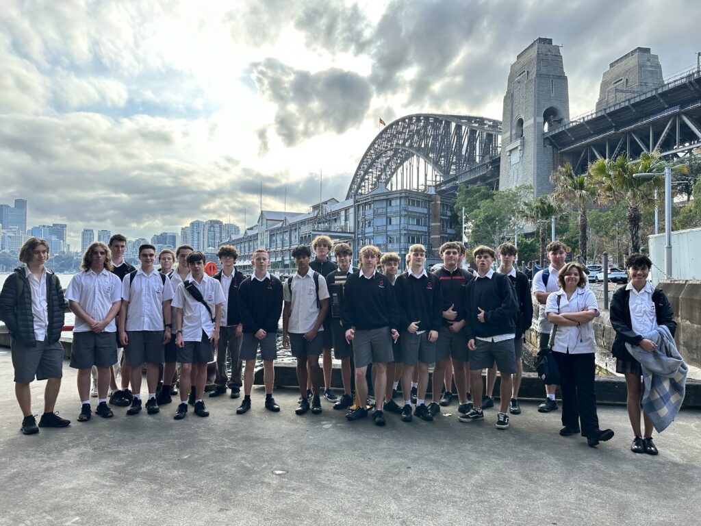 Students at the Walsh Bay Art Precinct to visit 2024 showcase.