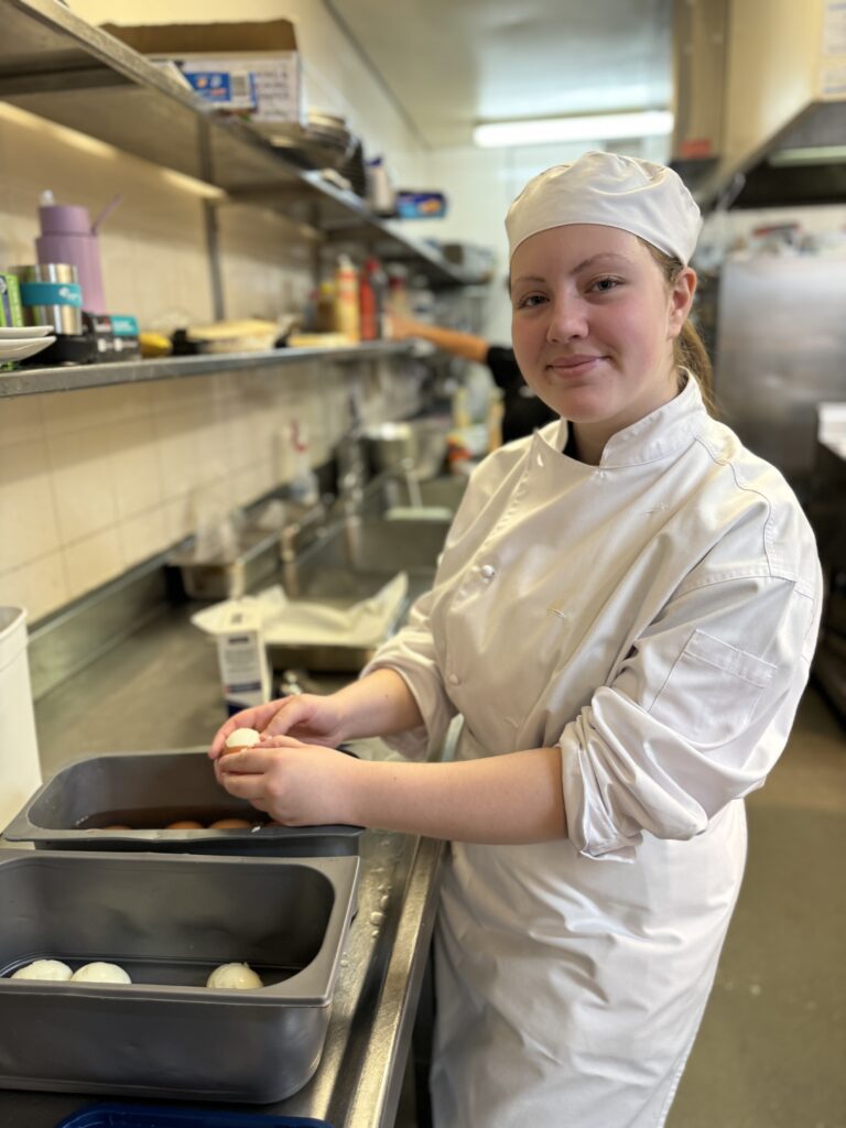 School experience prepared student for industry placement.