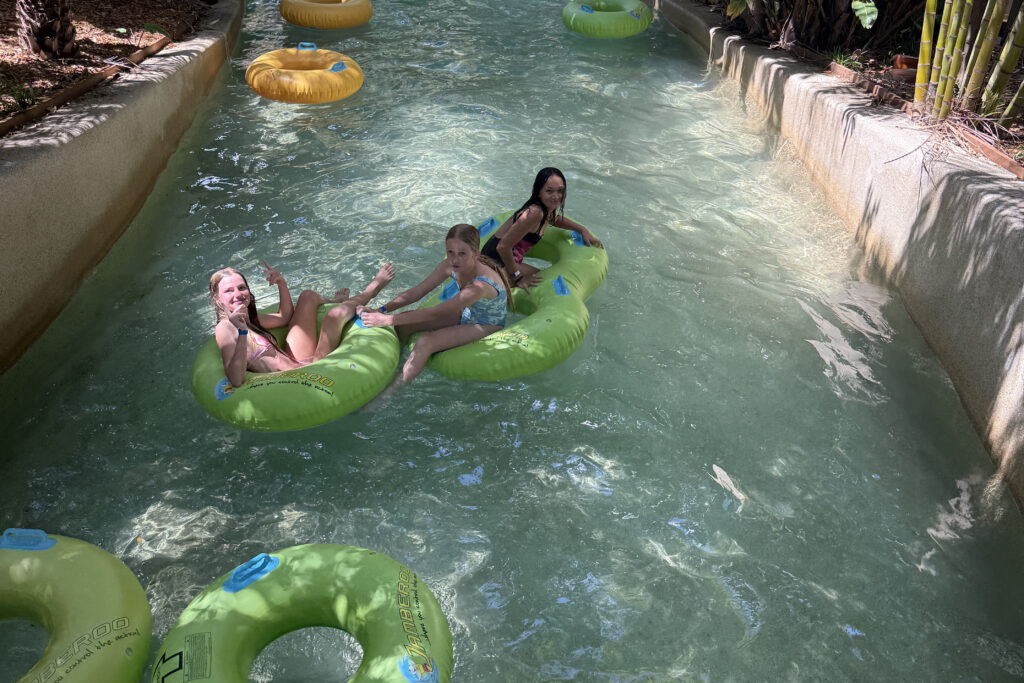 Relaxing laughs and lazy river moments on our Jamberoo rewards day