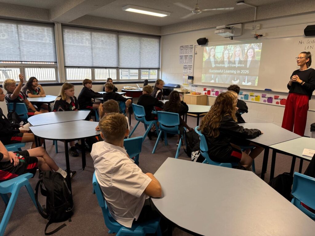 Classes start with learning about our consistent learning routines that support successful learning