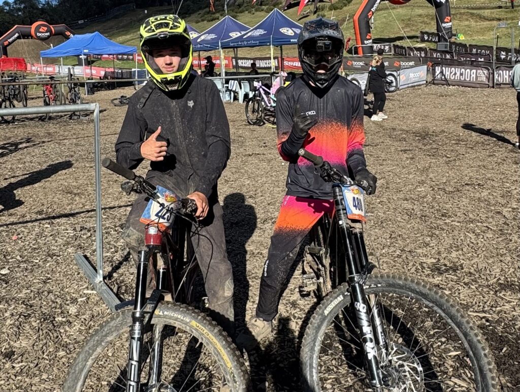 Nate and Mitchell at Thredbo