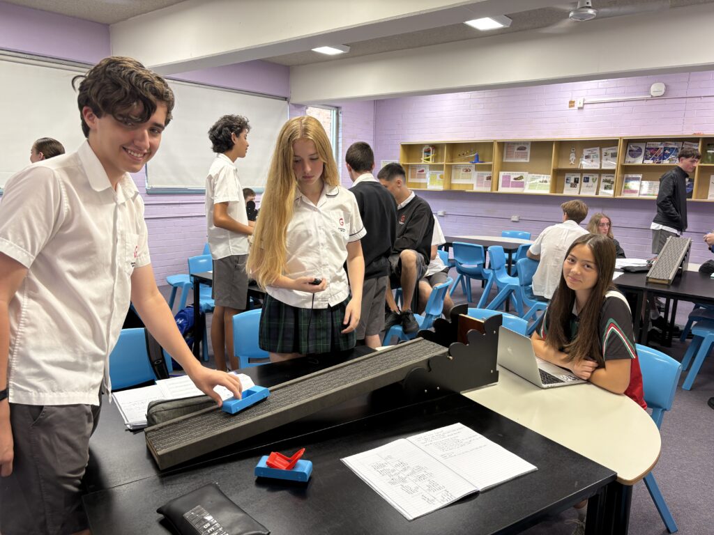 Students with a Ramp