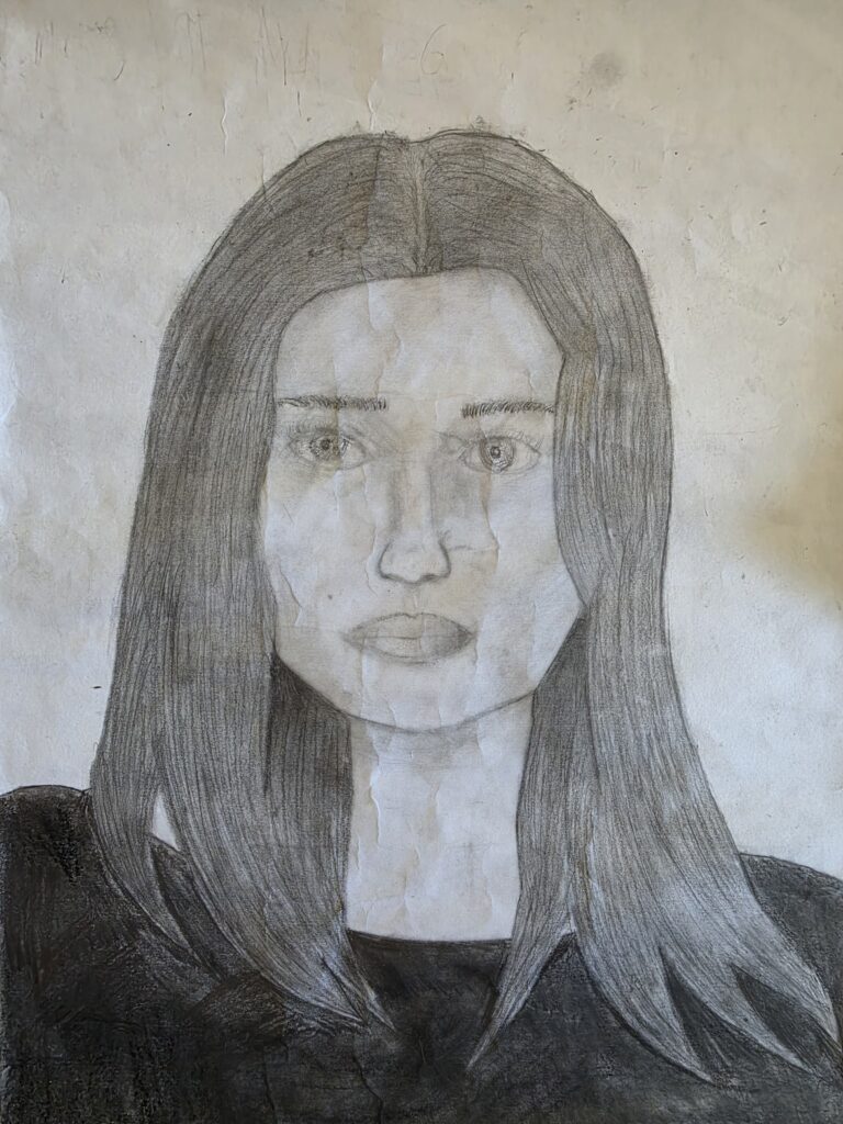 Creative Arts students showcase their creativity through the exploration of portraits
