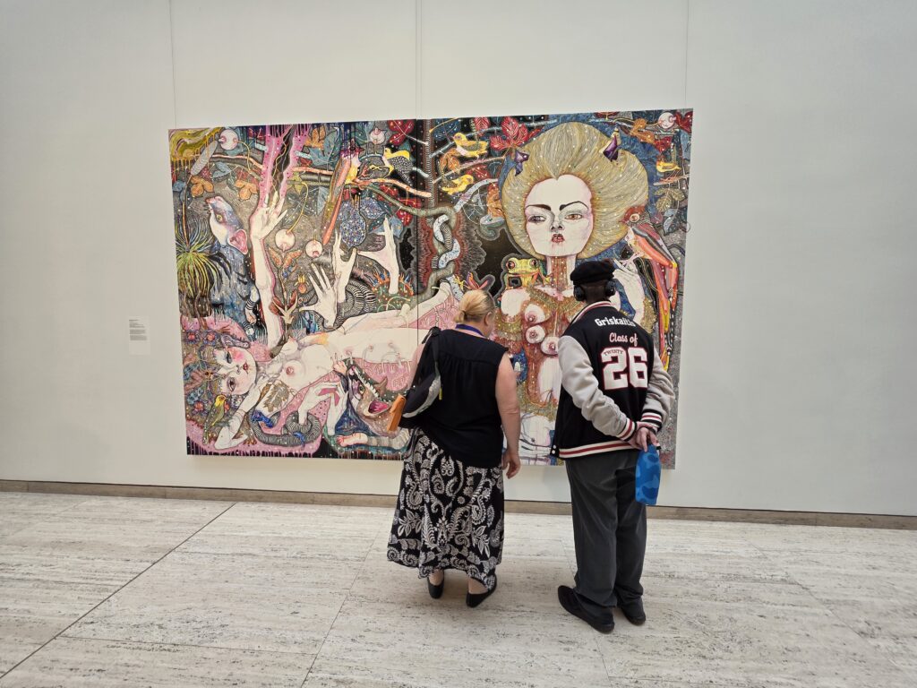 Students were provided valuable inspiration and insight into the diverse artistic approaches and techniques celebrated in the HSC Visual Arts curriculum.