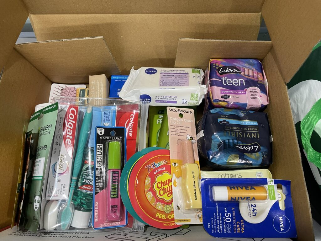 Thoughtfully packed essentials reflect students' generosity, collaboration and commitment to making a meaningful difference.