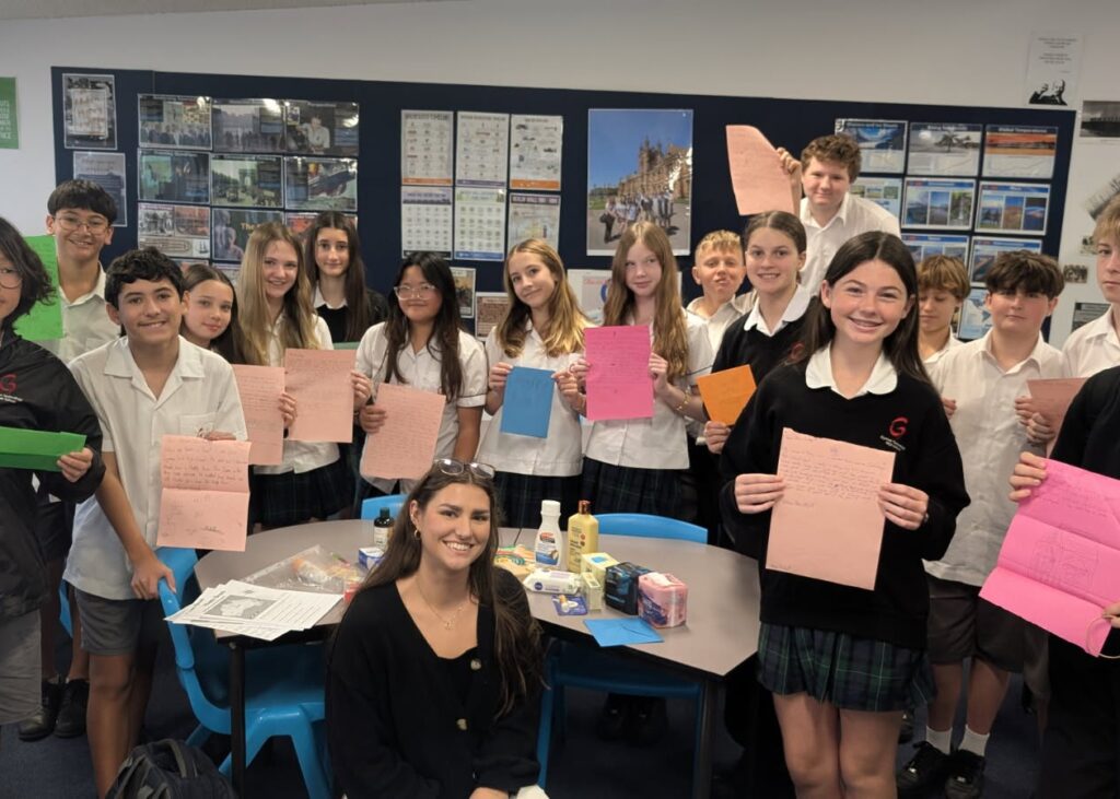 Year 7 proudly showcases teamwork, compassion and community spirit through the inspiring Happy Boxes Project.