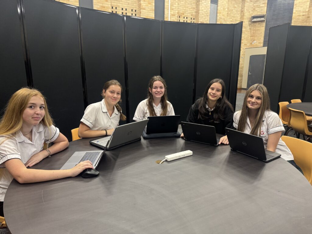 Year 10 Commerce students collaborate confidently, applying innovation and teamwork to real-world business challenges.