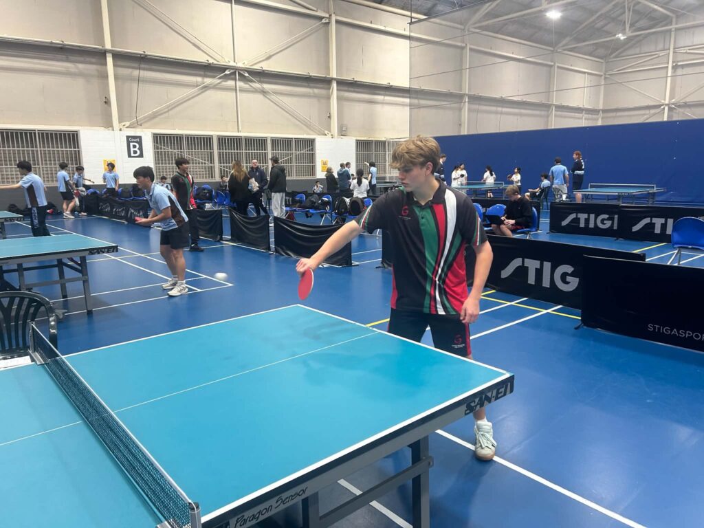 Demonstrating composure and precision, our student embraces the challenge with confidence