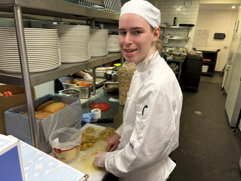 Gaining valuable industry experience, this student showcases confidence, initiative, and professionalism.