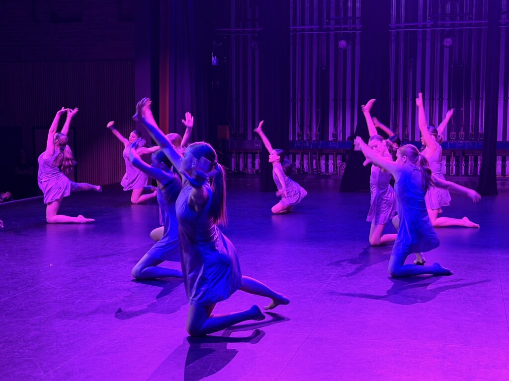 Gymea Technology dancers unite in celebration of participation, teamwork and achievement.