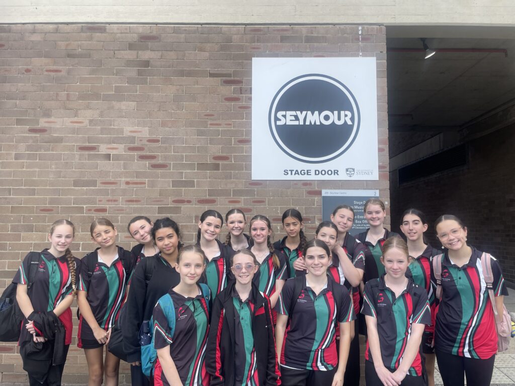Year 8 dancers proudly represent Gymea Technology at The Seymour Centre with confidence and teamwork