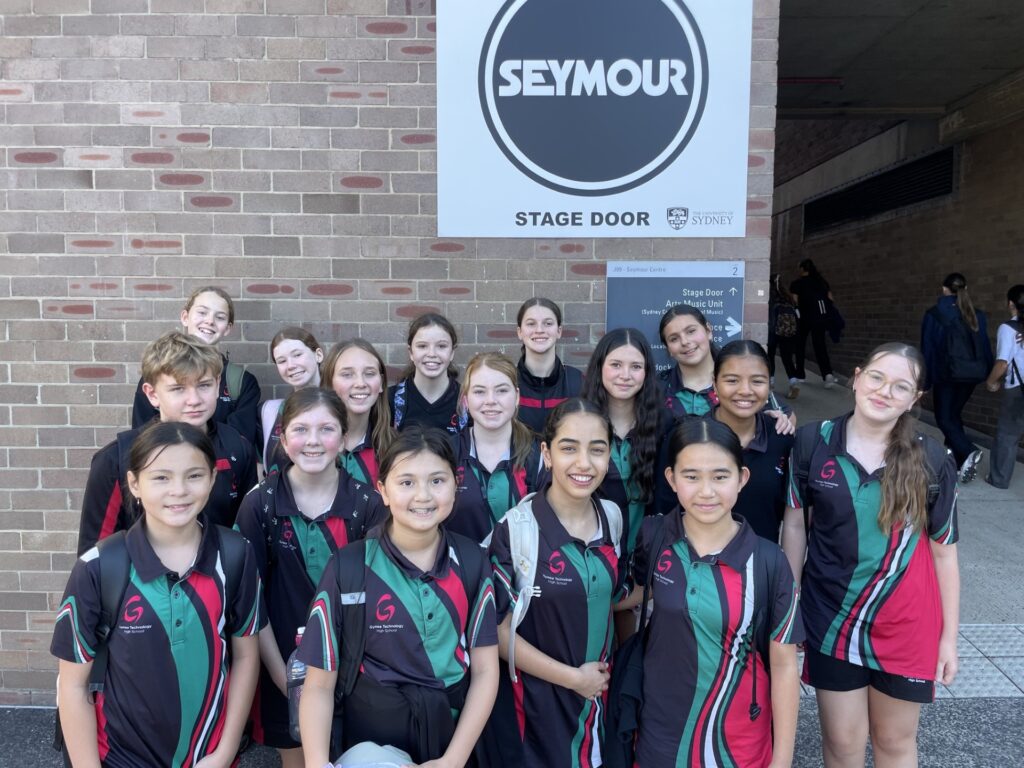 Proudly representing Gymea Technology, students embrace outstanding performing arts opportunities