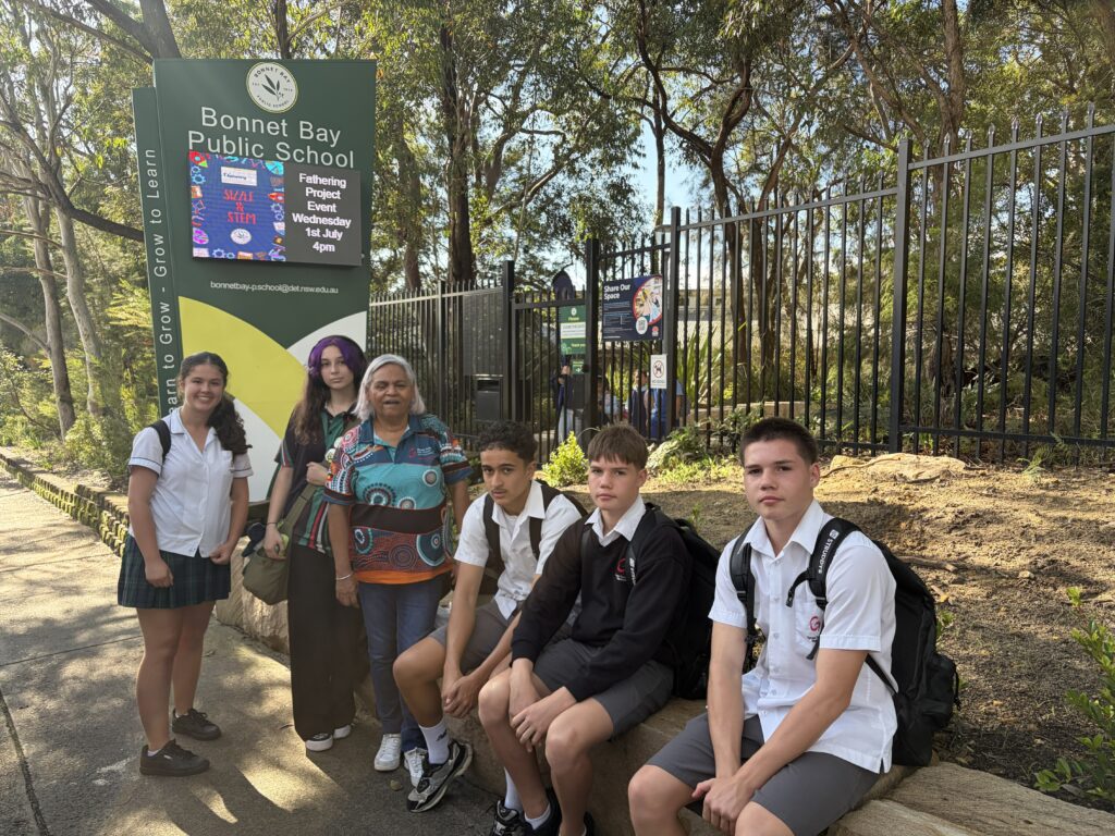 Students proudly represented Gymea Technology, building community connections through meaningful cultural engagement