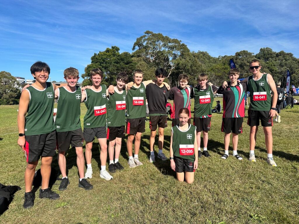 Sydney East X Country Runners ready to race!