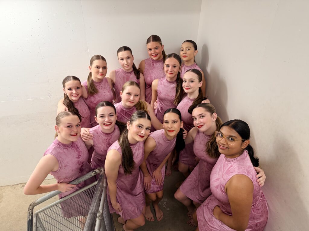Year 8 dancers radiate confidence and excellence ahead of their festival performance