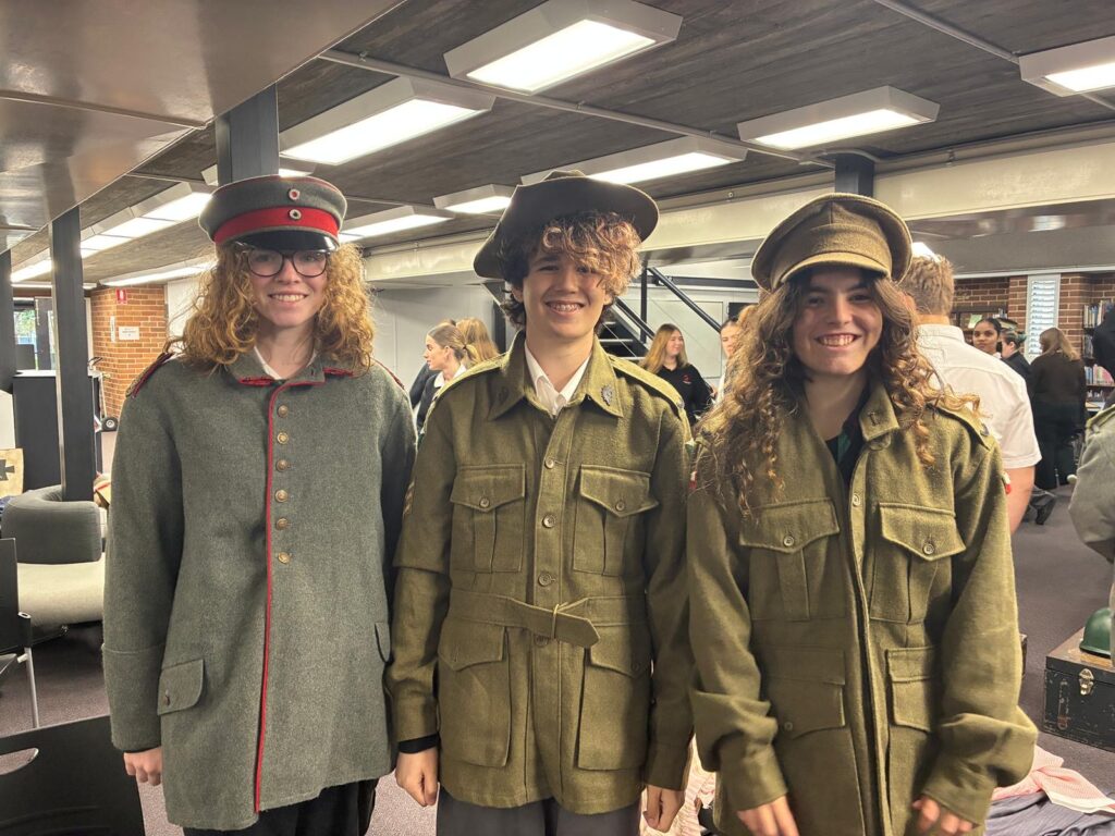 Students confidently stepped into history, bringing the past to life through immersive historical role-play