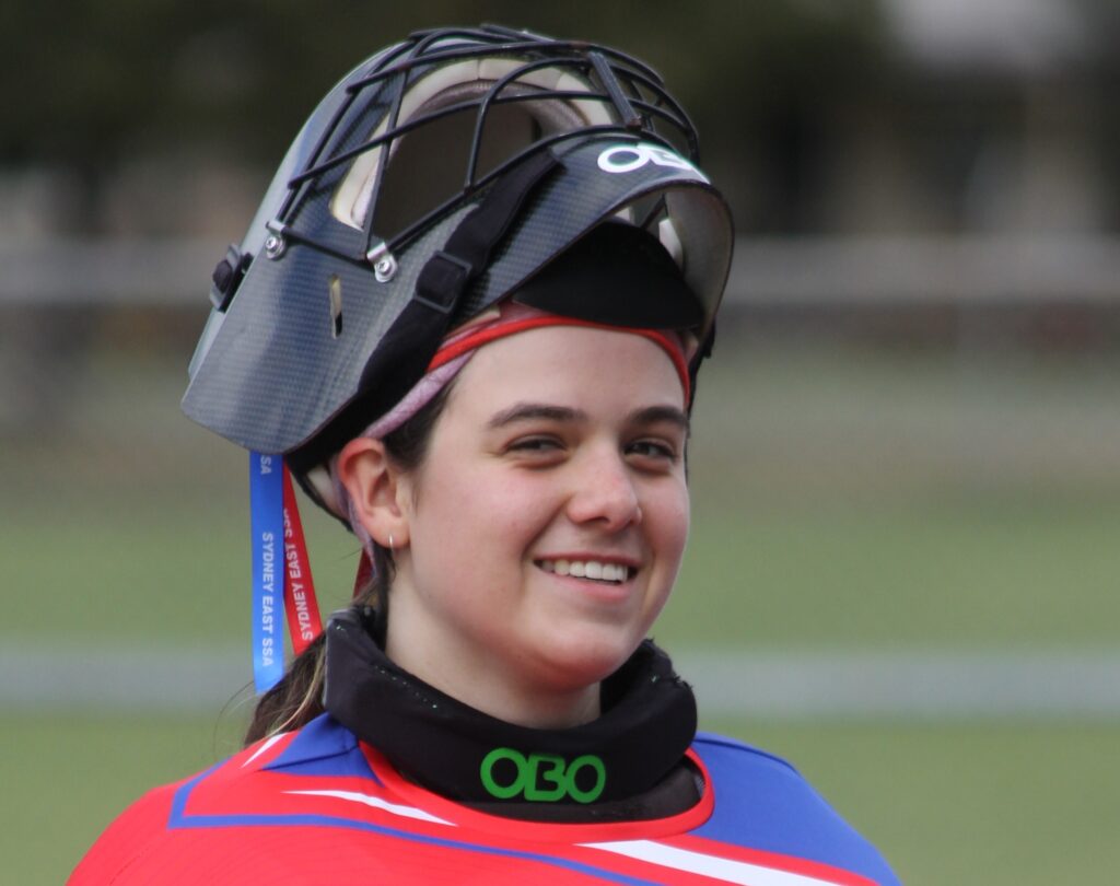 Zara Smith proudly represents Sydney East, celebrating dedication, resilience and outstanding representative hockey success.